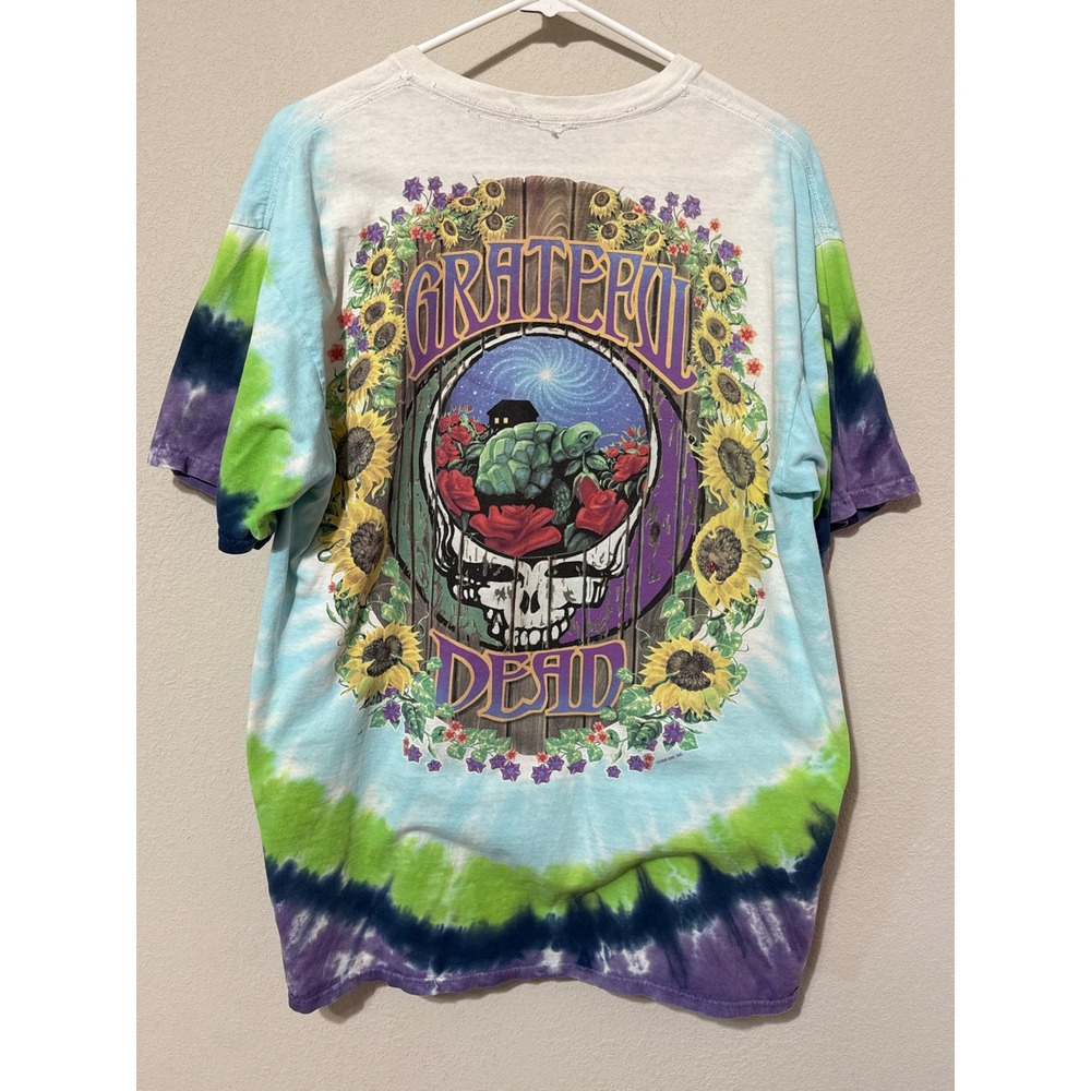 VTG Grateful Dead T-Shirt Mens Large Multi-Color 1999 Terrapin Station Tie-Dye - Picture 3 of 10